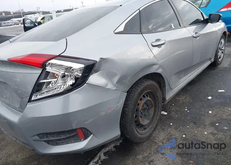 2018 Honda Civic Lx из США, поврежденный, VIN 19XFC2E59JE009256